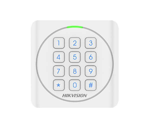 【?？低旾C密碼門禁讀卡器】?？低旽IKVISION數(shù)字鍵盤門禁IC讀卡器DS-K1801MK